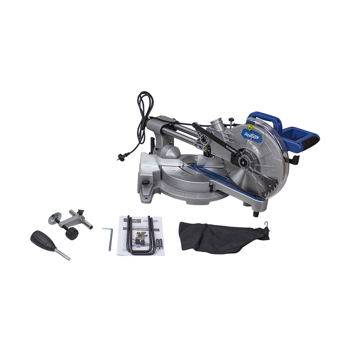 REDBO CMS-255/2300L Пила торцовочная с протяжкой и лазером (2300Вт, 255х30мм, 5000об/мин) 8