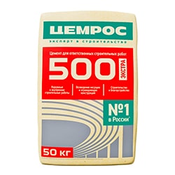Цемент Цемрос Экстра 50 кг М500