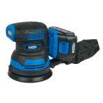 REDBO OOS-21A Шлифмашина эксцентриковая аккумуляторная бесщеточная (21В, 125мм)