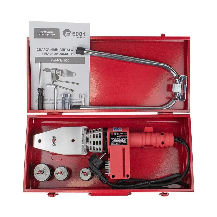Edon PWM-3/1600 Аппарат сварочный для пластиковых труб 8