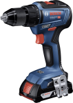 Дрель-шуруповерт бесщеточный Bosch 18V с полным набором головки