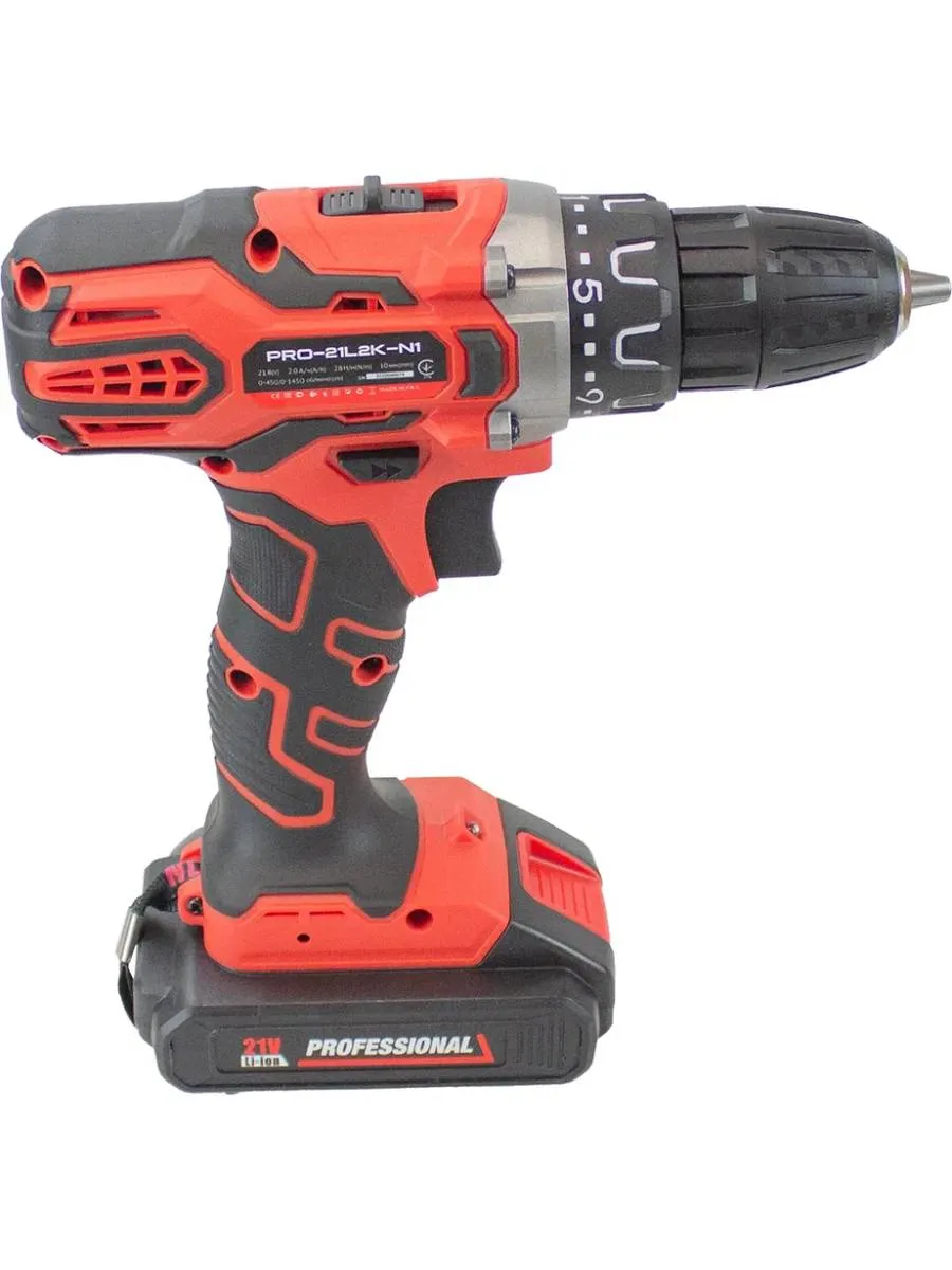 Edon PRO-21L2K-N1 Дрель-шуруповерт аккумуляторная 5