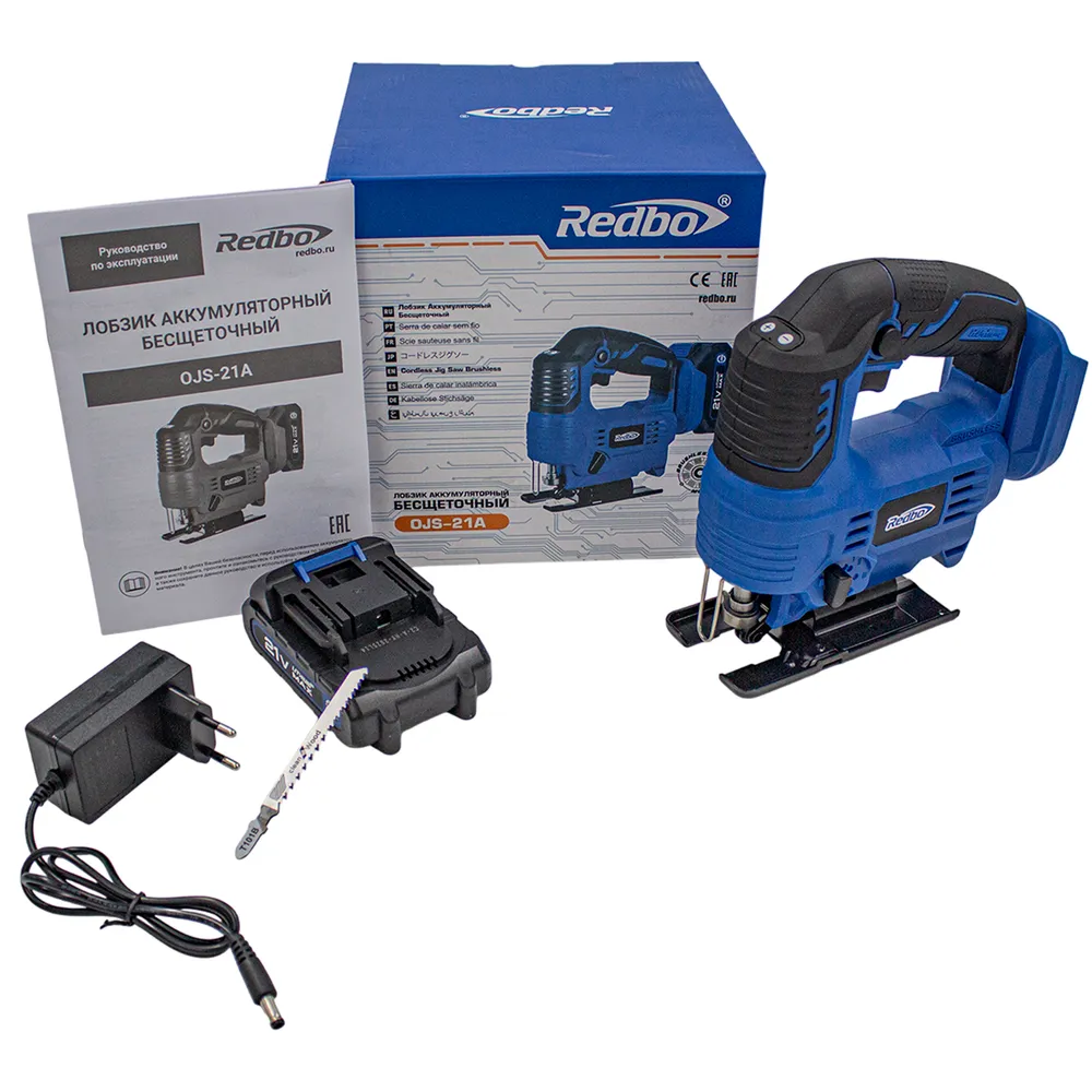 REDBO OJS-21A Лобзик аккумуляторный бесщёточный 4