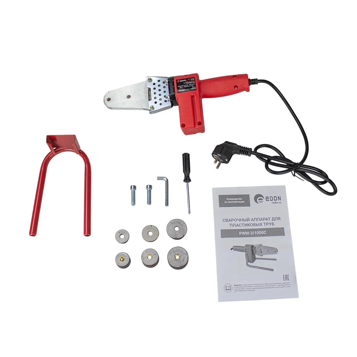 Edon PWM-3/1000C Аппарат сварочный для пластиковых труб 8